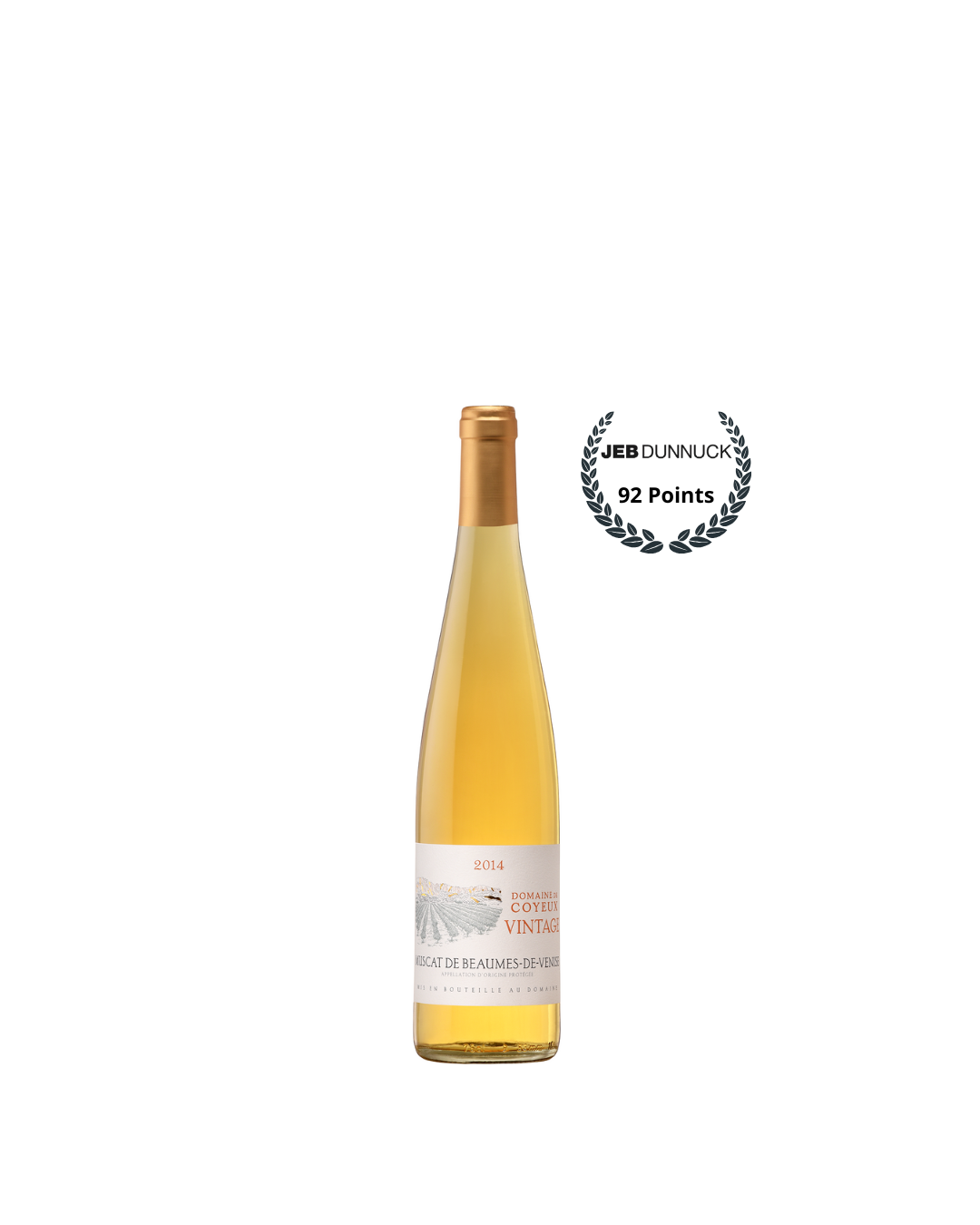 AOP Muscat Beaumes-de-Venise Vin doux naturel, Vintage 2014, Domaine de Coyeux