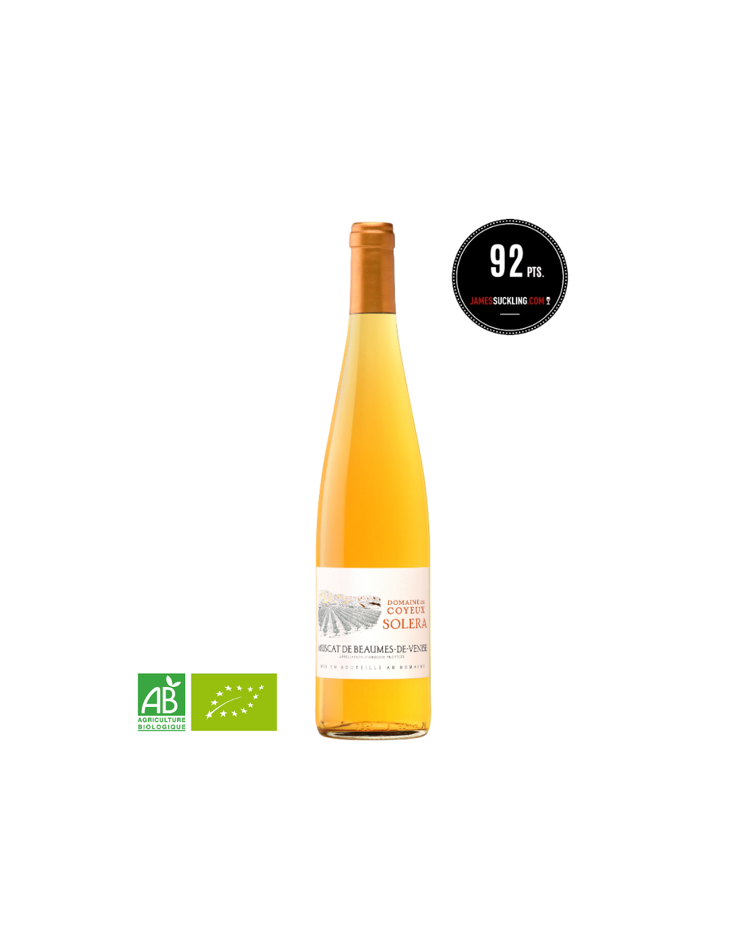 AOP Muscat de Beaumes-de-Venise Vin doux naturel, Solera Non Millésimé, Domaine de Coyeux