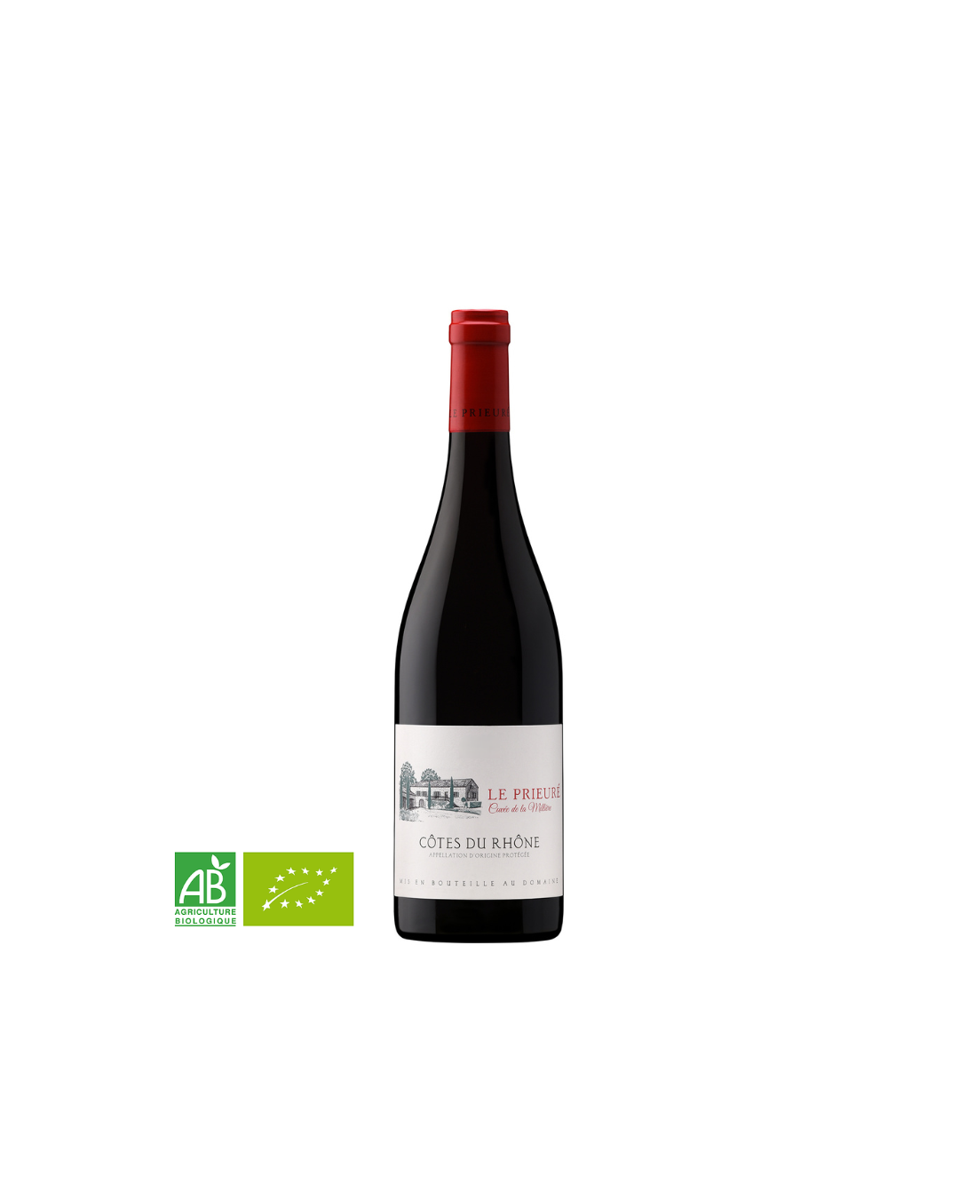 AOP Côtes du Rhône Rouge, La MILLIÈRE 2022, Domaine Le Prieuré des Papes