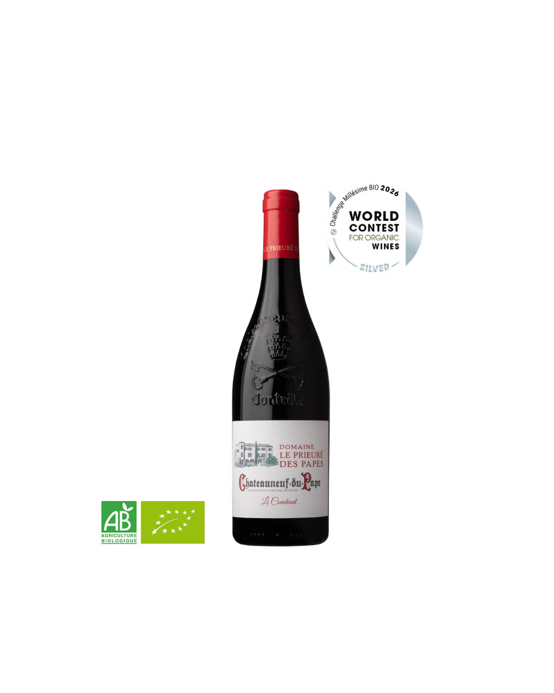Le Couchant 2020, AOP Châteauneuf-du-Pape Rouge, Domaine Le Prieuré des Papes